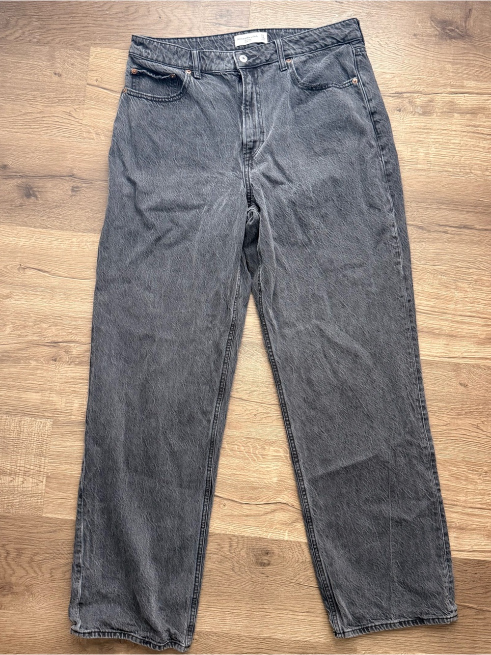 Abercrombie & Fitch The Loose High Rise Curve Love Jeans